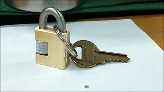 Machining a Miniature Brass Lock !!