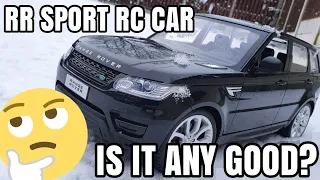THE BIG Range Rover SPORT Radio Control (RC) Car - UNBOXING and REVIEW! #rrsport #rccar