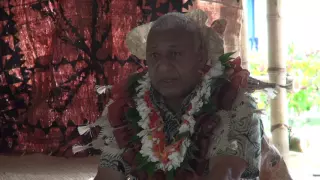 Fijian Prime Minister, Voreqe Bainimarama opens new walkway bridge, Namosi