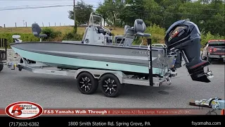 2024 Xpress X23 Bay Lounge Boat, Yamaha Vmax 250 SHO   F & S Yamaha, Hanover,  PA