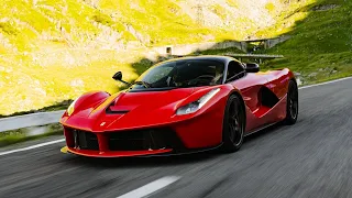 €10 million worth of cars on Transfagarasan + Laferrari onboard