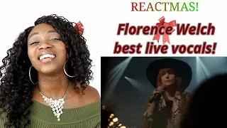 Florence Welch Best Vocals Reaction! Reactmas Day2