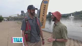 Boaz checks out Kayak Pittsburgh on the North Shore