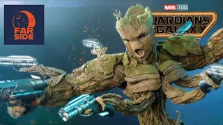 Star-Lord and Octo-Groot Full Fight Scene [FHD] I Guardians of the Galaxy Vol. 3 CLIP