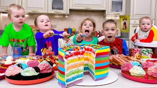 Five Kids Breakfast Song + more Children's Songs and Videos