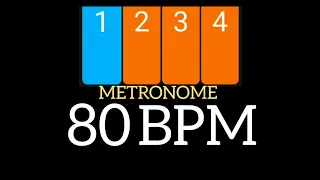 80 BPM - Metronome Visual Click