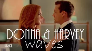 Donna & Harvey Story || Dean Lewis - Waves || Suits