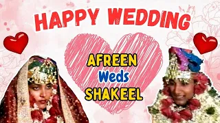 |•Hamari Shaadi Ki Yaadein  || Aaj Mai Bani Dulhan || Afreen Weds Shakeel•| Vlog 2023.