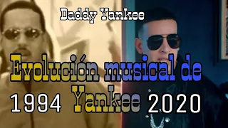 Daddy Yankee evolución musical 1994 - 2020
