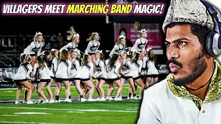 Small Town Wonders: Villagers React to High School Marching Band Performance! Tribal People Try