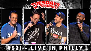 Tuesdays with Stories w/ Mark Normand + Joe List #521 Live in Philly with Joe DeRosa + Umar Khan