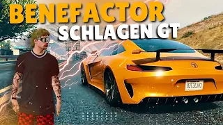 “REAL AMG PAINTJOB” Benefactor Schlagen GT Customization | GTA Online