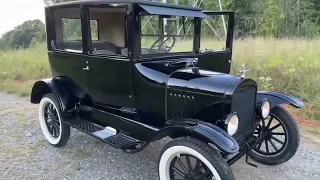 1925 Model T Tudor Walk Around