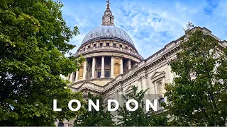 London Blackfriars to St Paul's Walking Tour | Central London Walking Tour