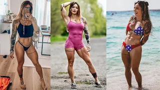 Celia Gabbiani - the strongest crossfit girl ? insane deadlifts, legs, crossfit wokrout motivation