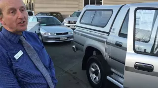 Steve shows a 1998 Toyota Hilux that is almost a museum quality example