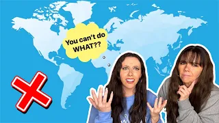 Reacting To Weird Illegal Laws In Different Countries!!! What NOT To DO??!!