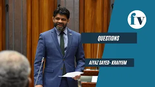 Fiji Parliament Live - Questions | 20/08/2021