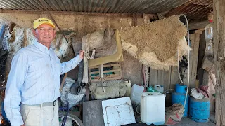 Así es la vida en una  COLONIA RURAL AISLADA  y sin luz/Laguna Baya- Santiago del Estero