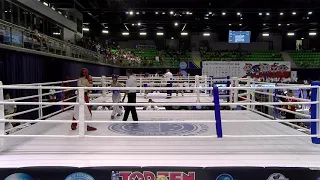 Gizem Kocaoglu v Nikola Papp WAKO European Championships 2019