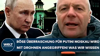 UKRAINE-KRIEG: Böse Überraschung für Putin! Moskau wird mit Drohnen angegriffen! Was wir wissen