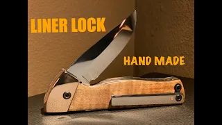 Knife making - My best liner lock knife so far