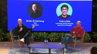 Crypto Conversations | The future of the digital economy with Brian Armstrong & Tobi Lütke