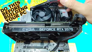 How To Bench Test Your PC Parts Before Building