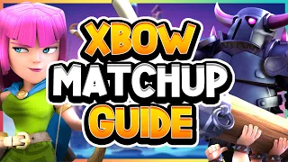 3.0 Xbow vs P.E.K.K.A Bridgespam — Clash Royale Matchup Guide