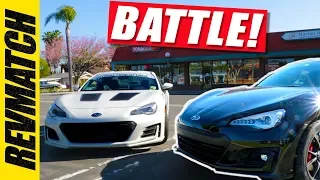 Turbo vs Supercharged BRZ Shootout