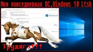 Моя повседневная ОС,Windows 10 Ltsb