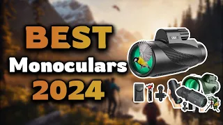 Top Best Monoculars in 2024 & Buying Guide - Must Watch Before Buying!