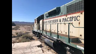 Abandoned train of Ocotillo (#44)