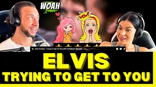 THE LADIES WERE GOING CRAZY! First Time Hearing Elvis - Trying To Get To You (68 Comeback) Reaction