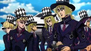 How many times "Speedwagon" is Said in JoJo