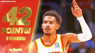 Trae Young 42 POINTS & 10 ASSISTS vs Bucks! 8 THREES! ● Full Highlights ● 14.11.21 ● 1080P 60 FPS