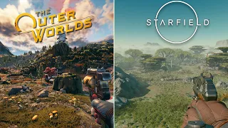 The Outer Worlds vs Starfield - Graphics Comparison