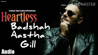 Heartless - Badshah ft. Aastha Gill | Gurickk G Maan | O.N.E. ALBUM | Audio Song.