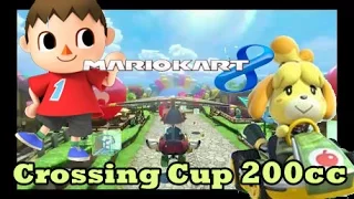 Mario Kart 8: New DLC! 200cc Crossing Cup (all tracks)