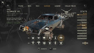 Mad Max : All Engine Sound : Gameplay + Test Drive