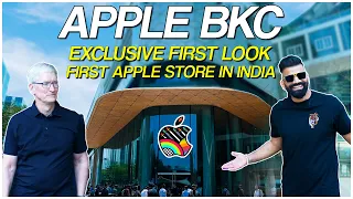 Apple BKC Exclusive First Look Ft. Tim Cook - India's 1st Apple Store🔥🔥🔥