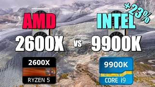 2600X vs 9900K - 2060S. CSGO, Fortnite, PUBG, GTAV, Overwatch.