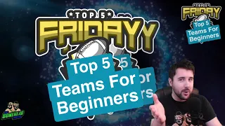 Top 5 Blood Bowl Teams for Beginners - Top 5 Friday (Bonehead Podcast)