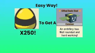 BUYING 250 BASIC EGGS TO GET A GIFTED BASIC BEE Bee Swarm Simulator