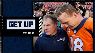 Reacting to Bill Belichick saying Peyton Manning is the best quarterback he has coached against