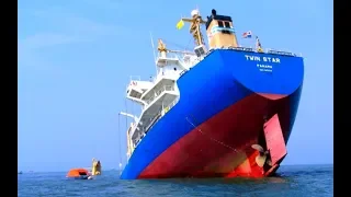 Top 10 Big Ships Flooding Waves In Giant Storm! Sinking Ships