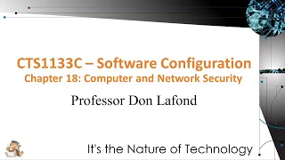 Complete A+ Guide to IT Hardware and Software Chapter 18 Computer and Network Security