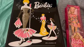 Barbie case 💝organizing vintage 1960s 70s barbie doll clothes👗