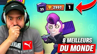 8 MEILLEURS JOUEURS du MONDE et LEUR RECORDS 🔥 (brawl stars)