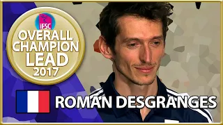 Romain Desgranges | 2017 Lead Overall Champion